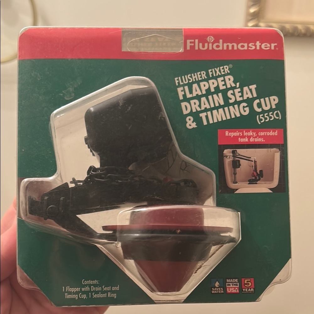 Fluidmaster Flapper, Drain Seat & Timing Cup Flusher Fixer Flapper Drain